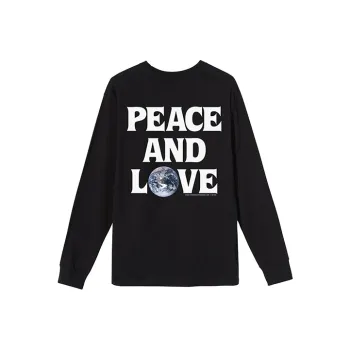 Stussy Spring Weeds Pigment Dyed Long Sleeve Tee