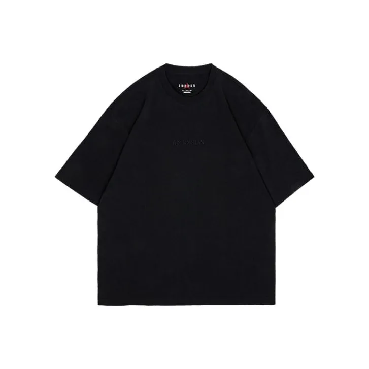 Jordan Wordmark T Shirts Men Black-0