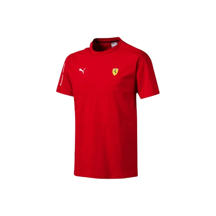 PUMA T Shirts Men Red-0