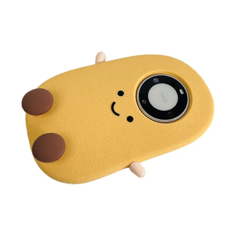 Sopi Silicone Material 3D Effect Potato Man M Phone Cases Compatible With Huawei Mate 60/60 Pro/Pura 70/70 Pro+-3