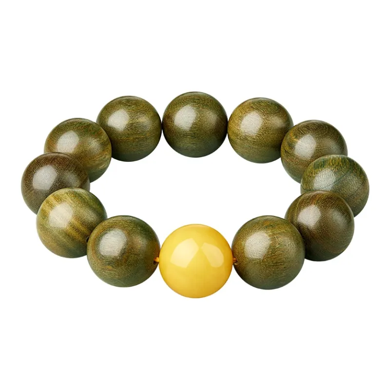 SGE Green Sandalwood Bracelets Men's-0