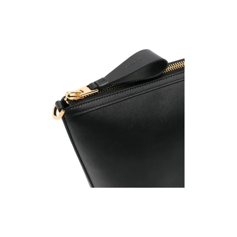 TOM FORD Leather Shoulder Bag-3