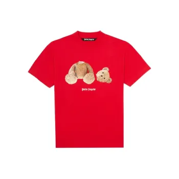 PALM ANGELS T Shirts Men Red