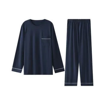 Huggy Kissy Pajama Set Men's Indigo