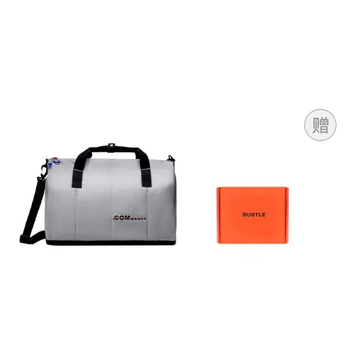 COMMENCE Fabric Sports & Fitness Bags Large Size Unisex Snowflake White/Rime Gray