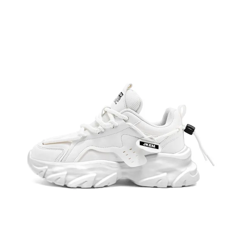 JKEM Height Increasing Lightweight Breathable Low Top Chunky Sneakers Men's-28