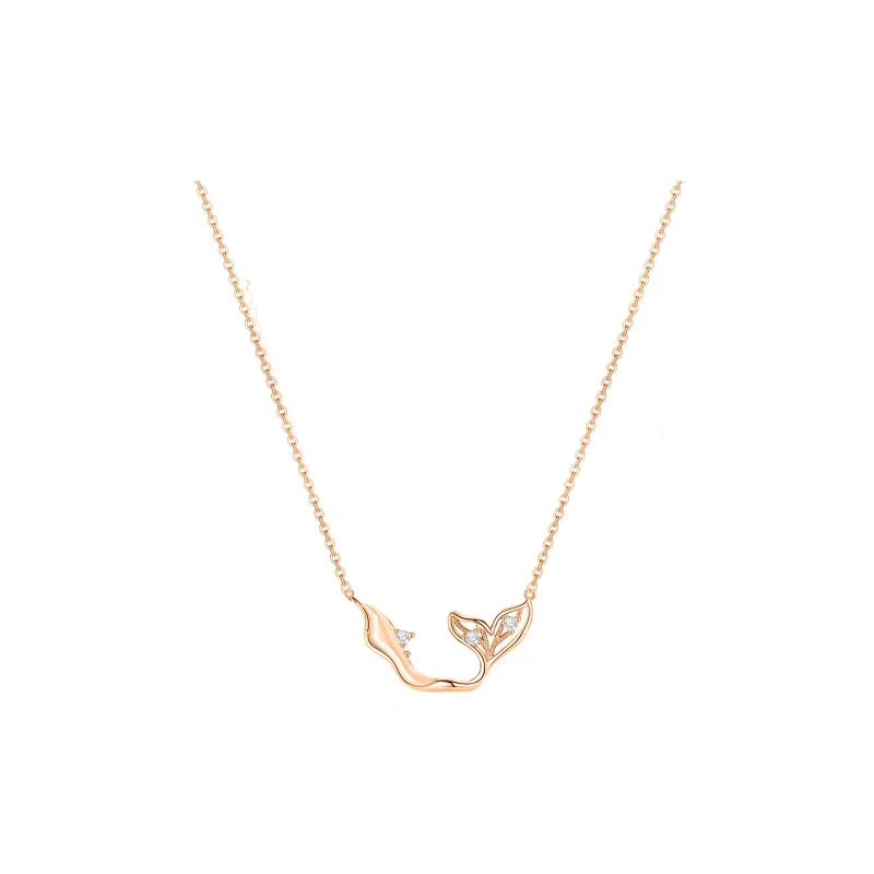 VOCK S925 Silver Necklaces Women's-5