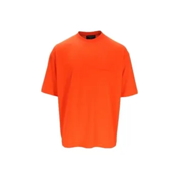 Balenciaga T Shirt Loose Fit Men's Orange
