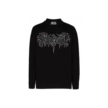 MIRACLE KILL Straight Long Sleeved T Shirt Men's