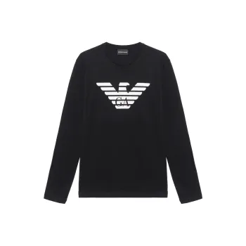EMPORIO ARMANI T Shirts Men Black