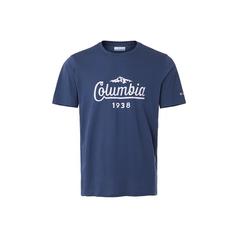 Columbia T Shirts Men Blue-0