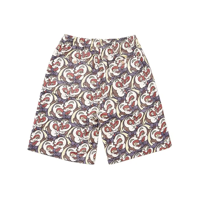 WOOKONG x DANAOTIANGONG Casual Shorts Unisex Monkey King Polka Dot Print Shorts-1