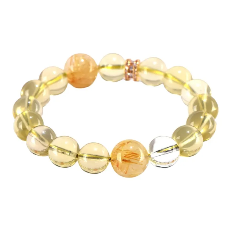 Atsuyama Crystal Jade Bracelets Unisex-0