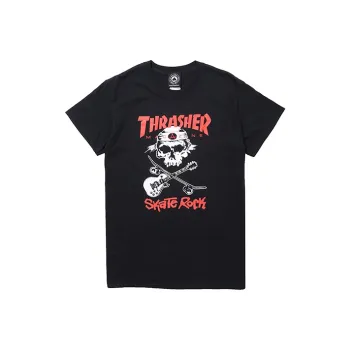 Thrasher T-Shirt Japan Version Unisex Black