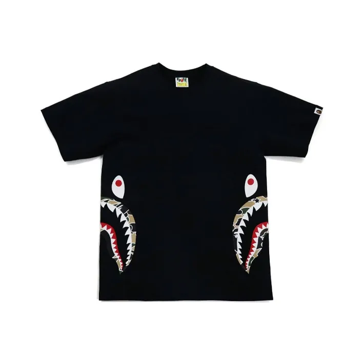 Bape Sta Camo Side Shark Tee-0