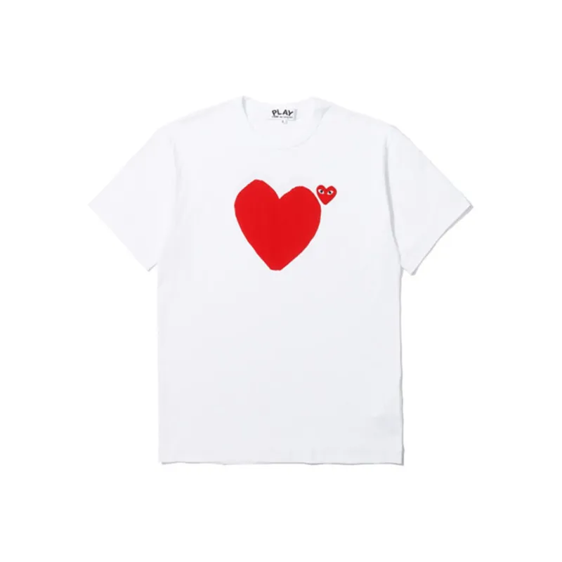 CDG Play T Shirts Men-0