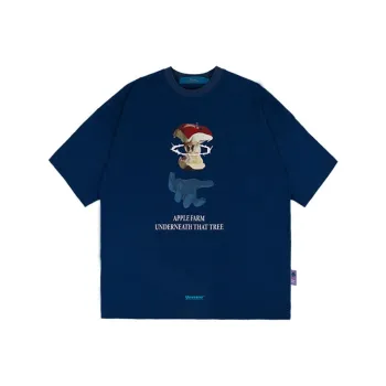 UNVESNO T Shirt Unisex Dark Blue