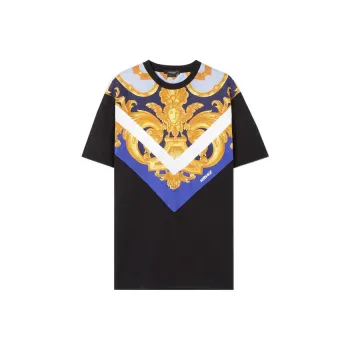 VERSACE SS23 Holiday T Shirts Men Black