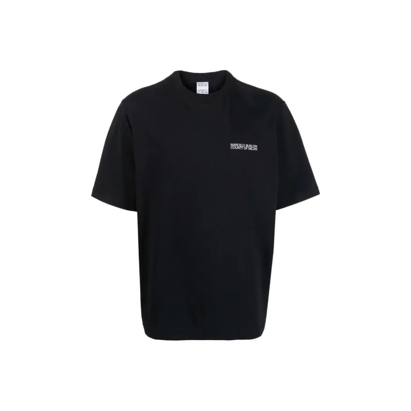 Marcelo Burlon Tempera Cross Printed Crewneck T Shirt-0