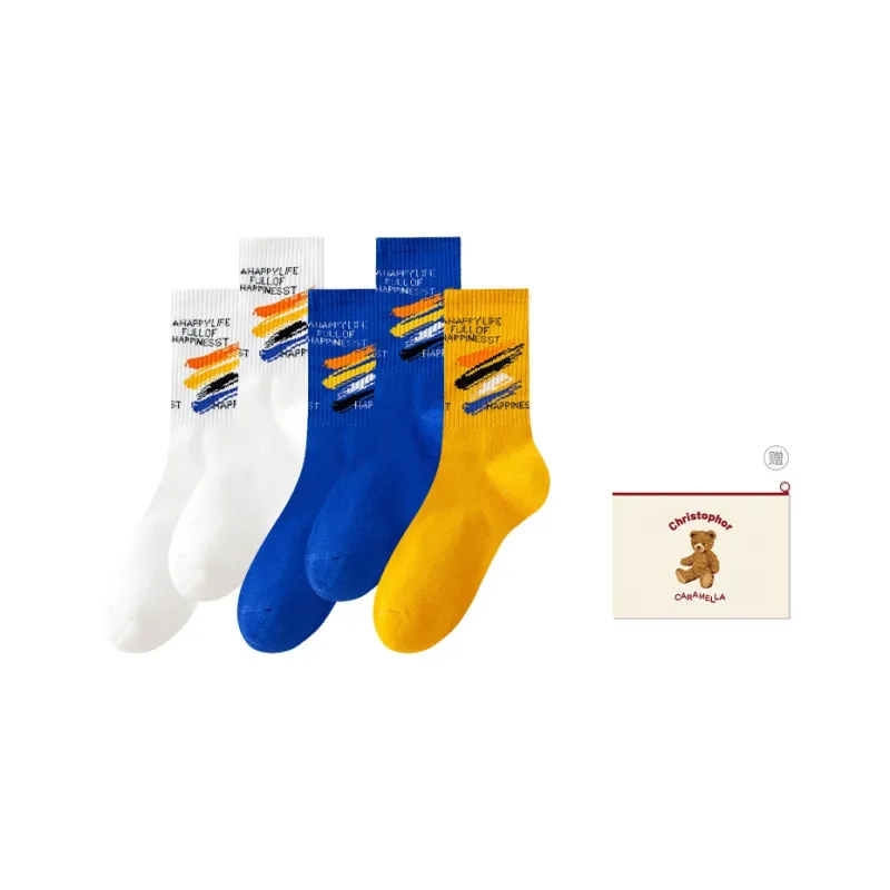 Caramella Basketball Socks Unisex Shopping Bag Combo-15