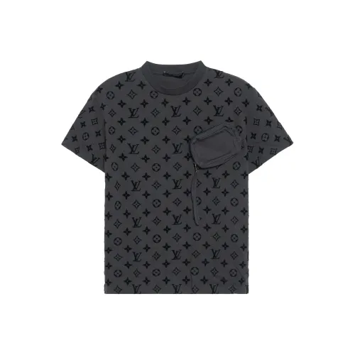 LOUIS VUITTON T Shirt Men's Light Gray