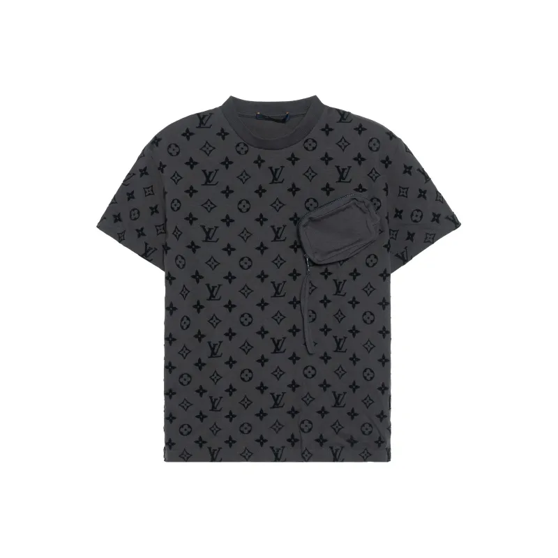 LOUIS VUITTON T Shirt Men's Light Gray-0
