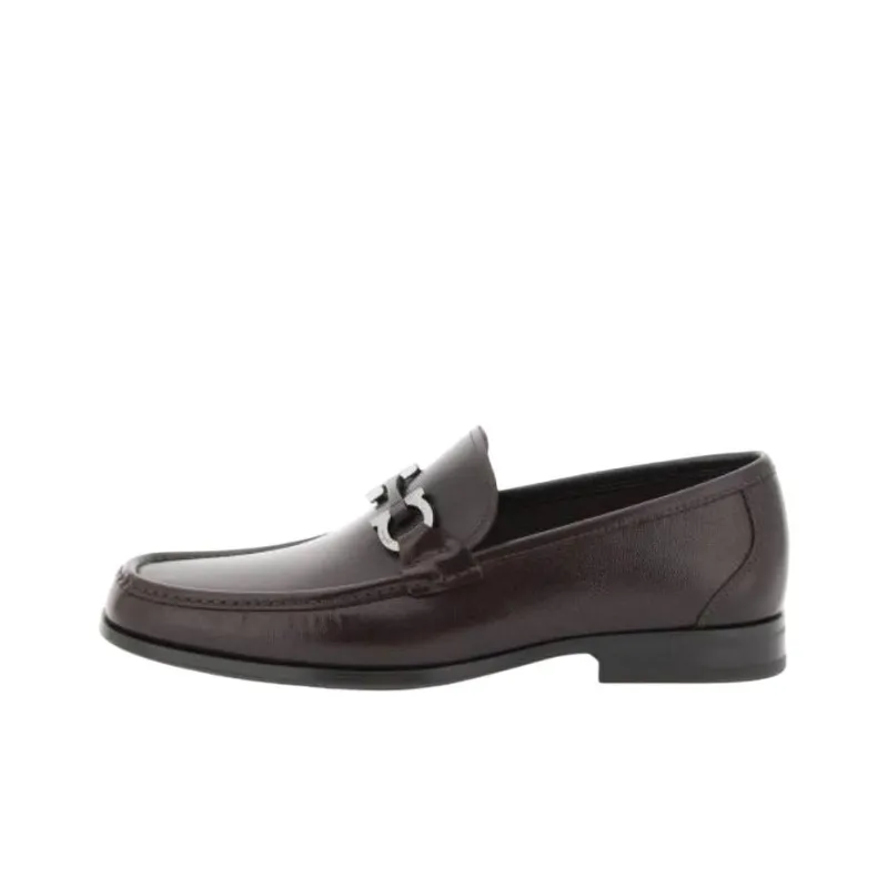 FERRAGAMO GANCINI Loafers Men's Tan-0