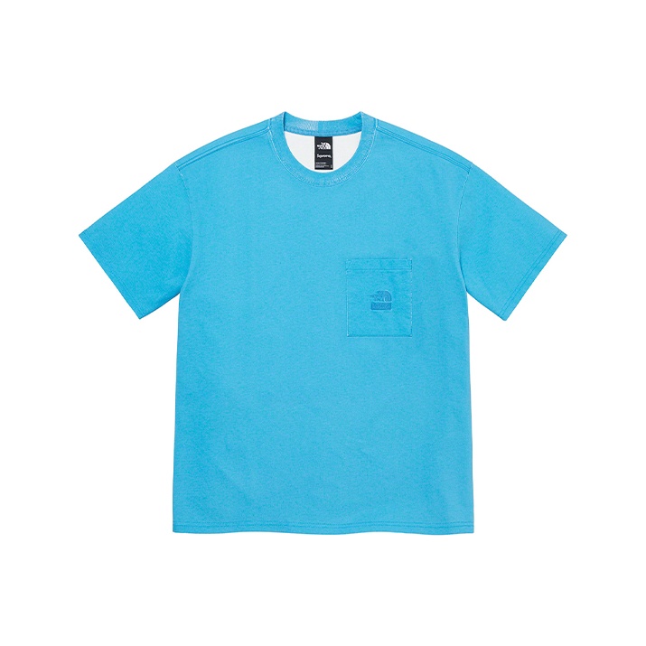 Supreme The North Face Printed Pocket Tee White Men's - SS23