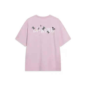 LiNing Sports Trend Series T Shirt Men's Sand Pink