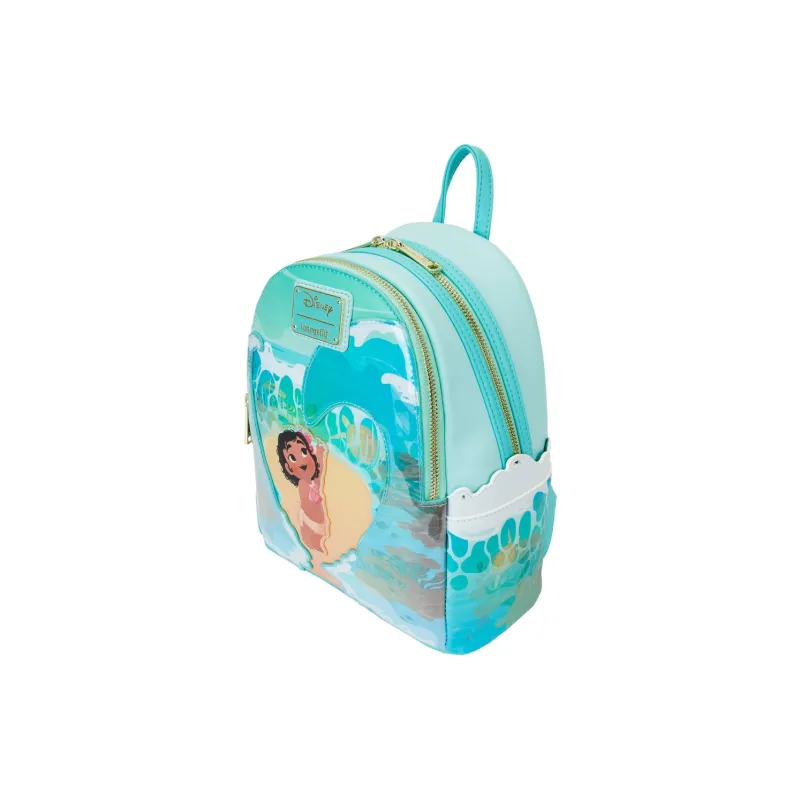 Loungefly Moana, Collaboration Faux Leather Backpack Mini Women's Ocean Enchantment-2