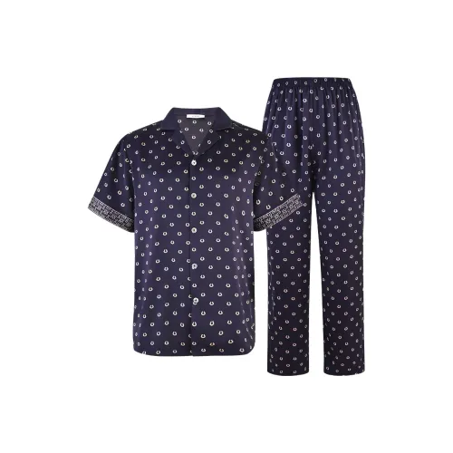 MY BODY Pajama Set Men's Dark Purple