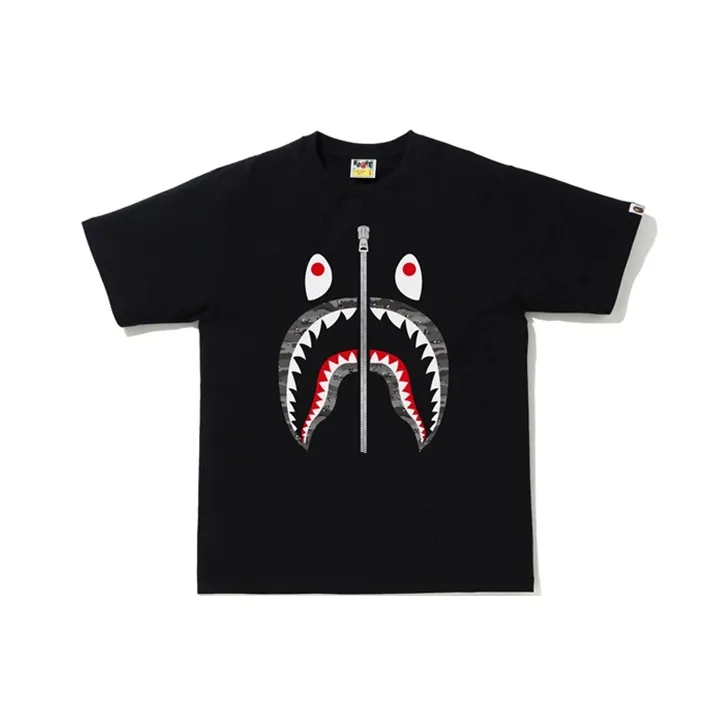 Bape Forest Camo Shark Tee-2