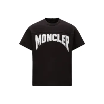 Moncler SS23 T Shirt Men's Black