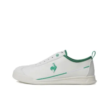 Le Coq Sportif Popola Light Anti Slip Wear Resistant Low Top Casual Shoes Unisex White