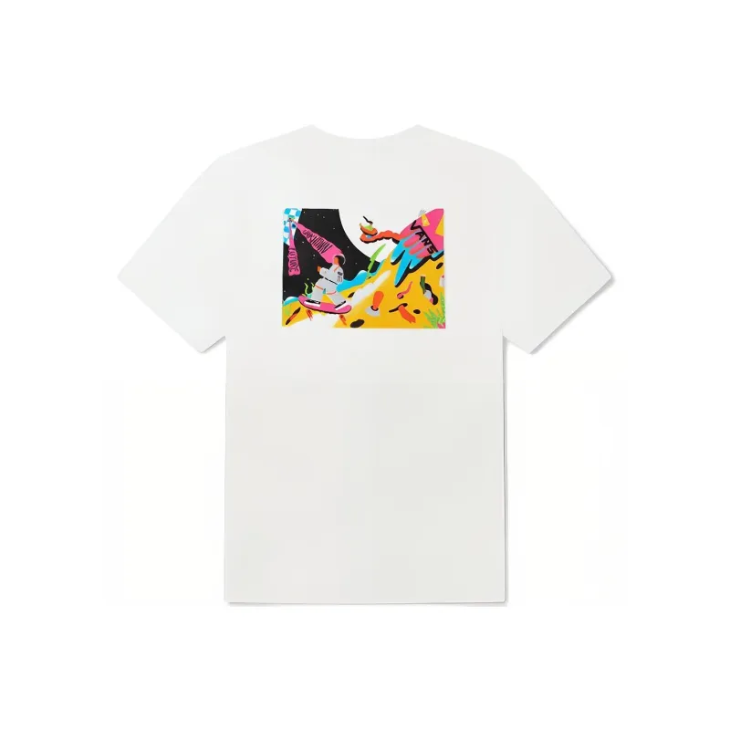 Vans x Nichinichi Art Collection Short T Shirt Unisex White-0