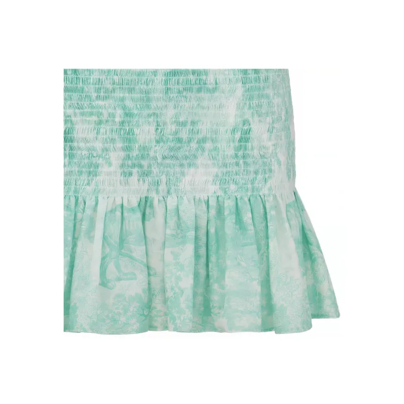 DIOR DIORiviera Ruffled Mini Skirt-3