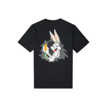 Converse x Bugs Bunny T Shirt Men's Ink Black