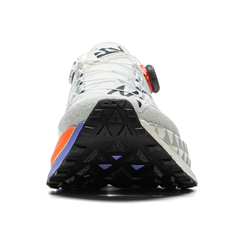 LiNing Anti Slip Wear Resistant Low Top Trail Running Shoes Men's Gray-4