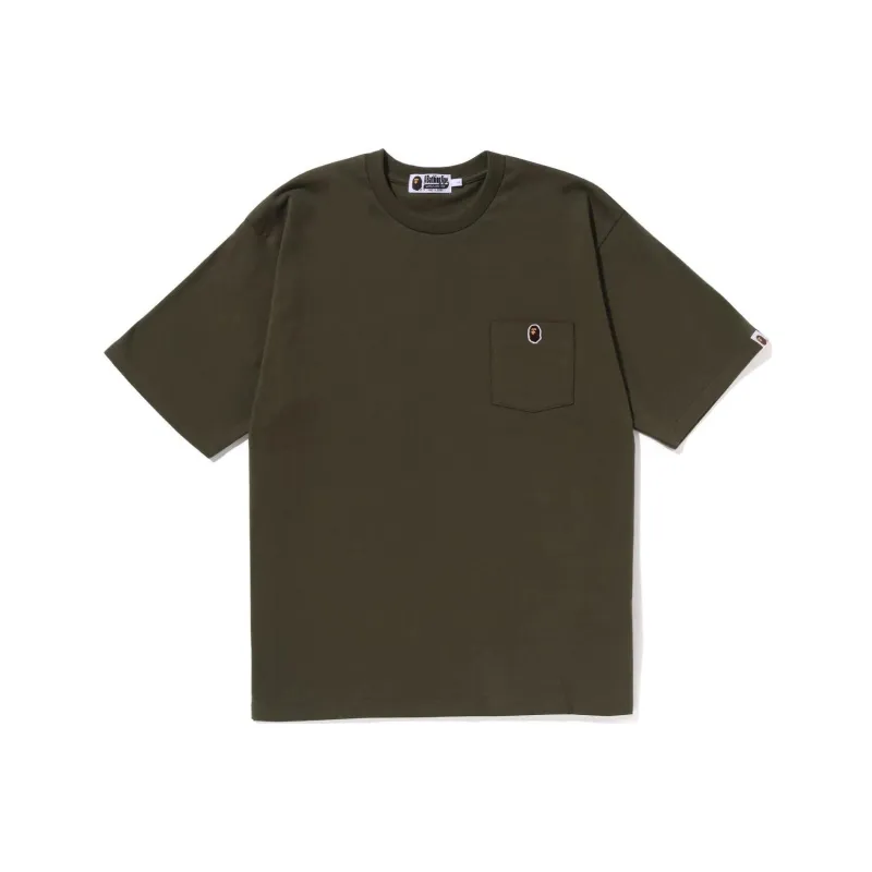Bape Ape Head One Point Relaxed Fit Pocket Tee SS23-3
