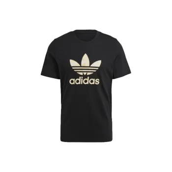 Adidas Originals CAMO INFILL TREFOIL T Shirt Men's Black