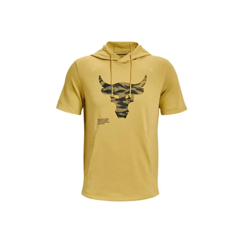Under Armour Rock T Shirt Men's Yellow-0