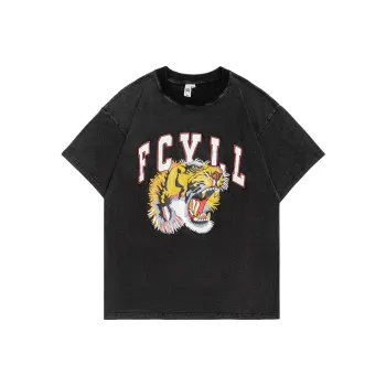 FEICHAI Straight Elbow-Length Sleeved T-Shirt Unisex Black