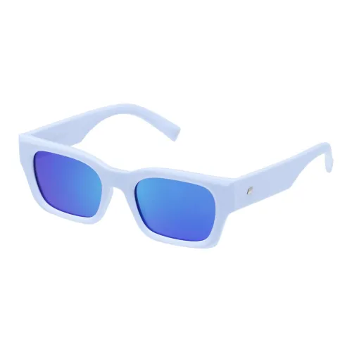 Le Specs Bioplastic Square sunglasses ports Unisex White