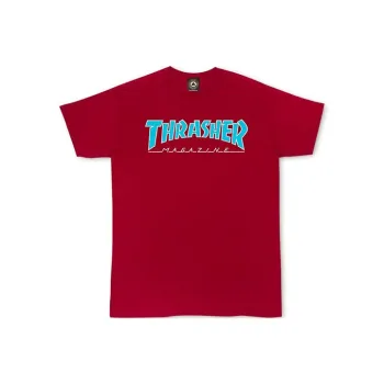 Thrasher T Shirt US Version Unisex Red