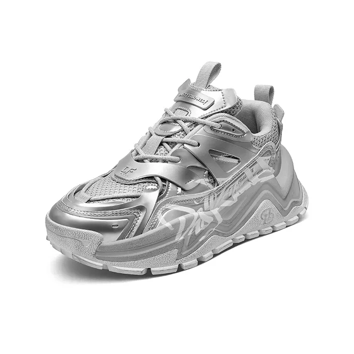 Daisy Fellowes Mango Shoes Anti-Slip And Wear-Resistant Height Increasing Low-Top Chunky Sneakers Unisex-25