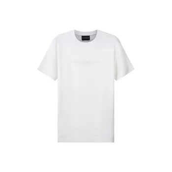 EMPORIO ARMANI T Shirts Men Vanilla White