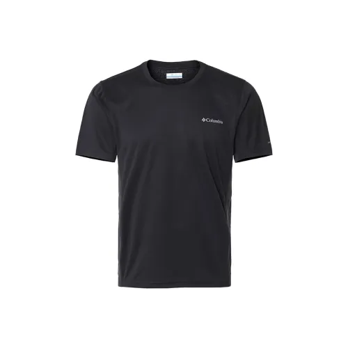 Columbia Drop Shoulder Sleeve T Shirt Men's Black