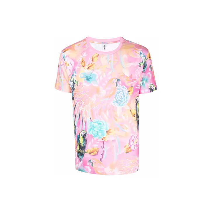 MOSCHINO T-Shirts Men Pink-0