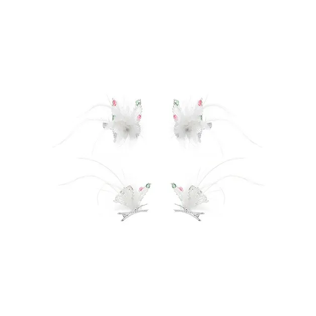 BAIJUAN Alloy Hair Clips Women's-0