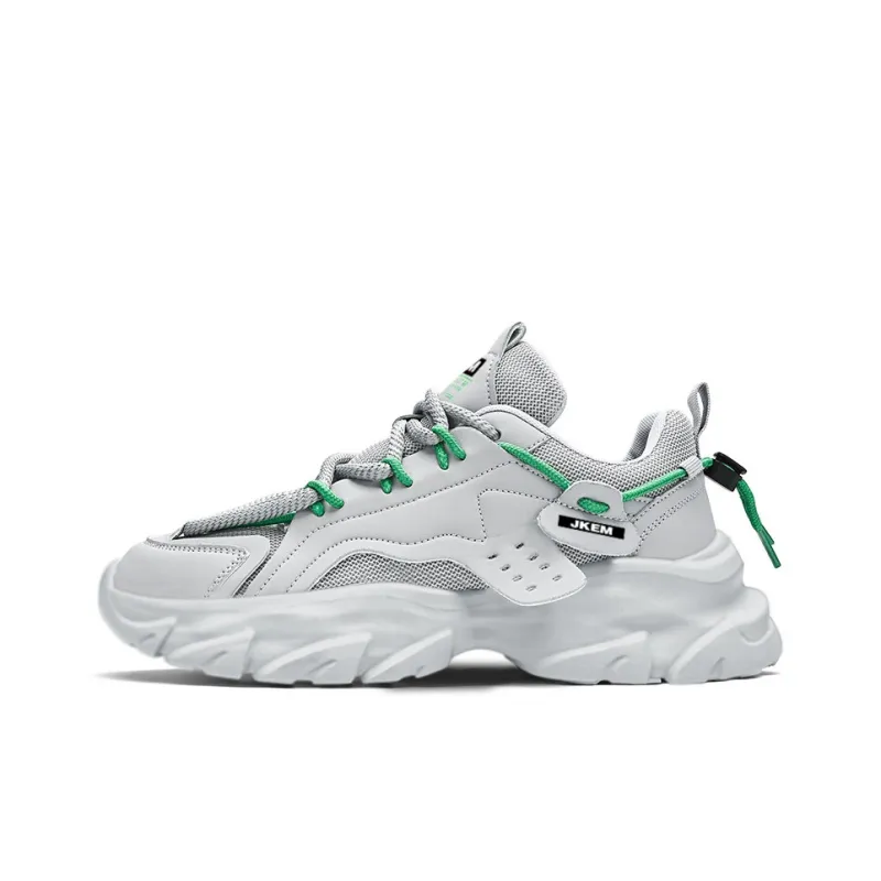 JKEM Height Increasing Lightweight Breathable Low Top Chunky Sneakers Men's-48